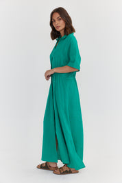 MAKILA Dress Emerald