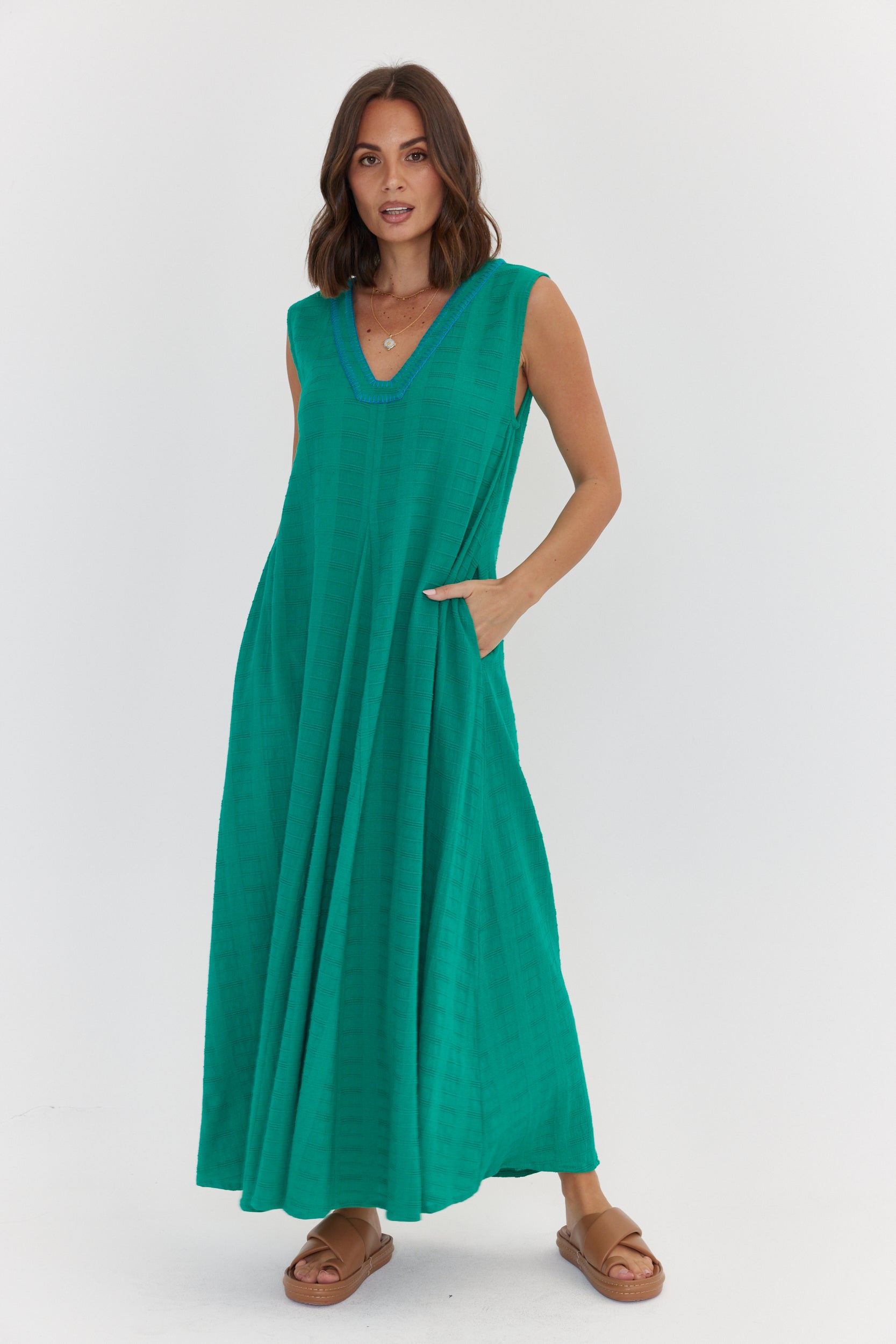 LYLA Dress Emerald
