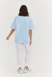 NIX V-Neck T-Shirt Light Blue