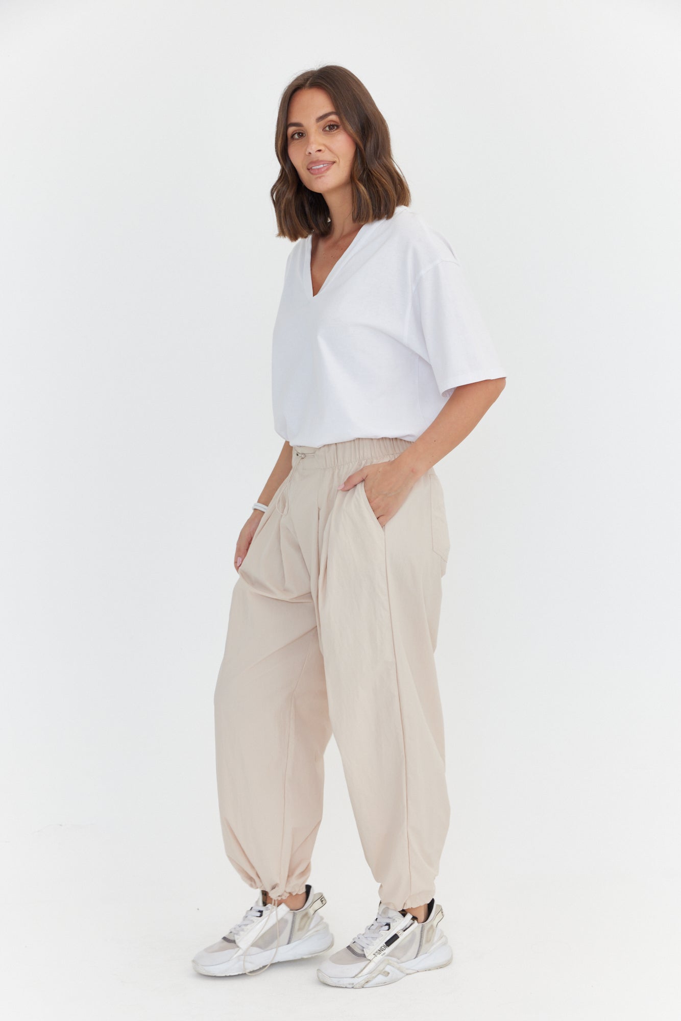 REM Pants Beige
