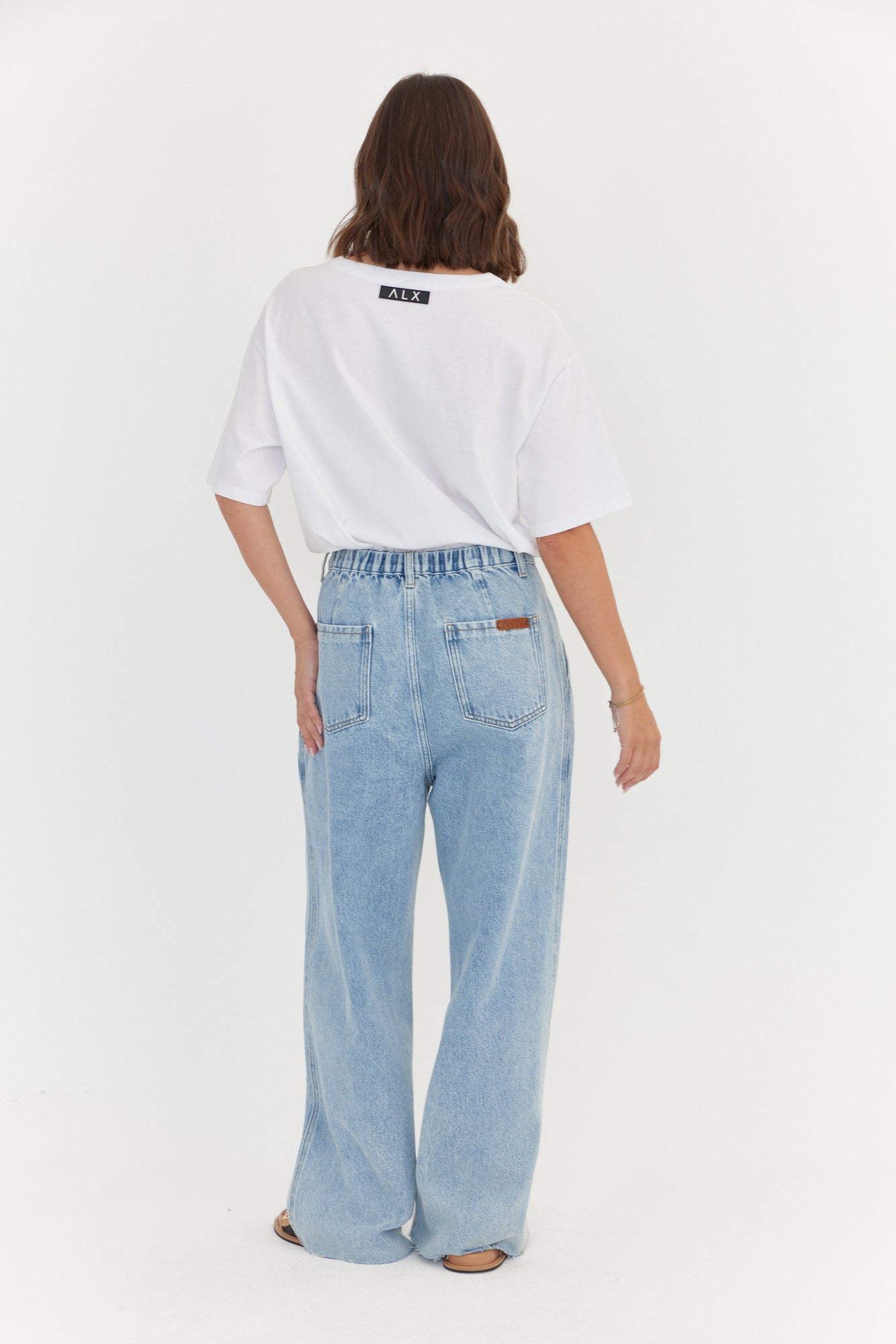 ALESSIA Jeans Light Blue Wash Denim