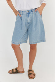 HARVEY Shorts Light Blue Wash Denim