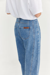 SALTY Jeans Blue Wash Denim