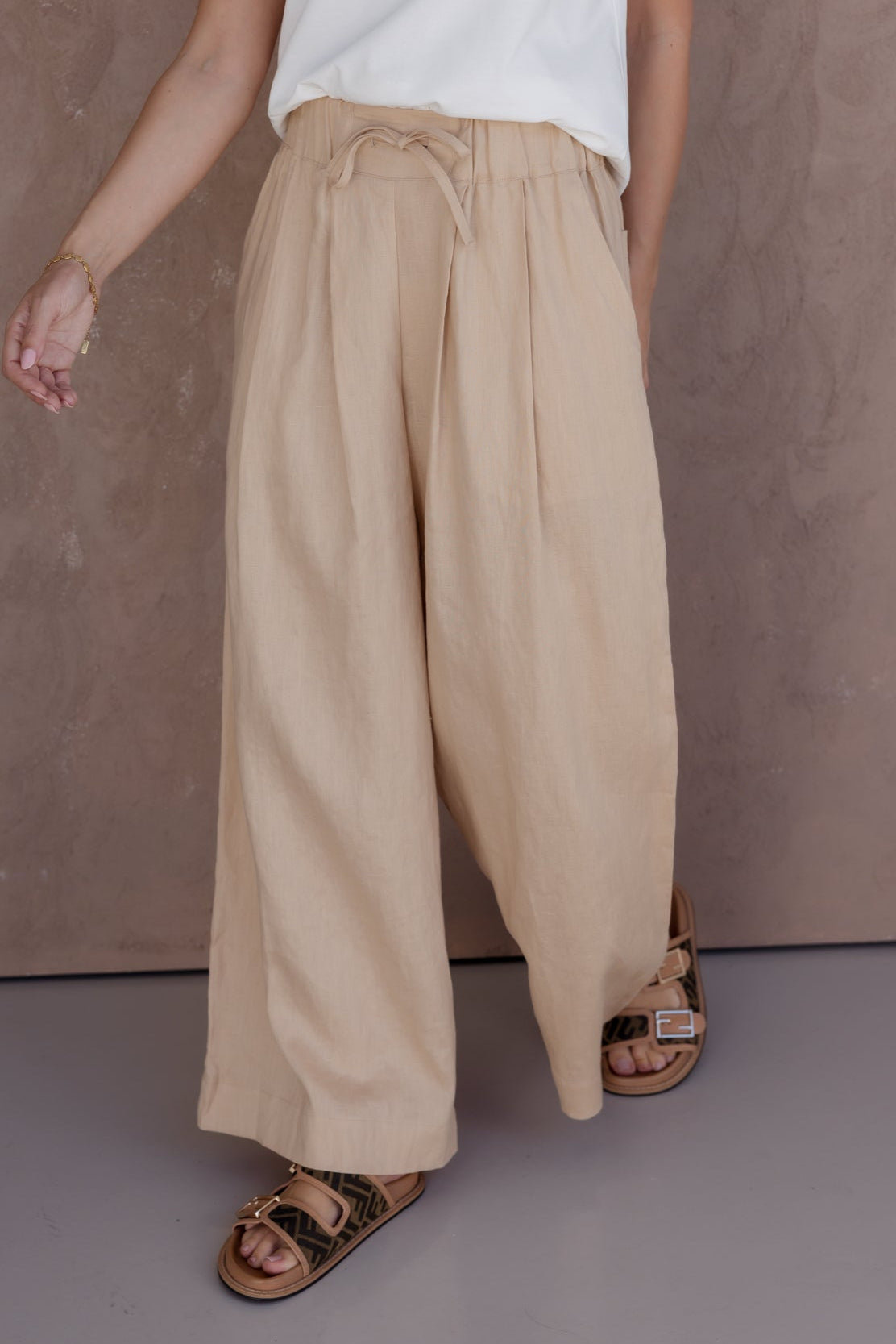 TERI Pants Beige
