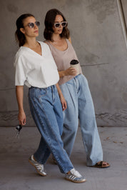 ALESSIA Jeans Light Blue Wash Denim