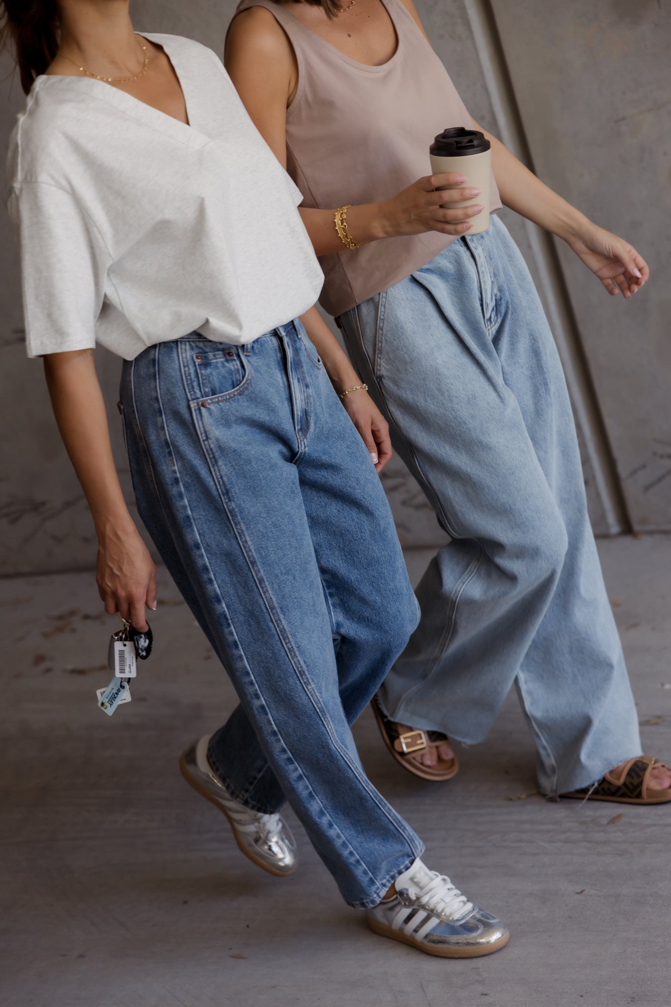 SALTY Jeans Blue Wash Denim