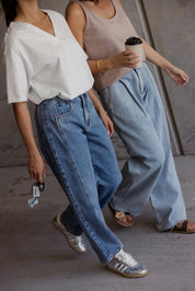 SALTY Jeans Blue Wash Denim
