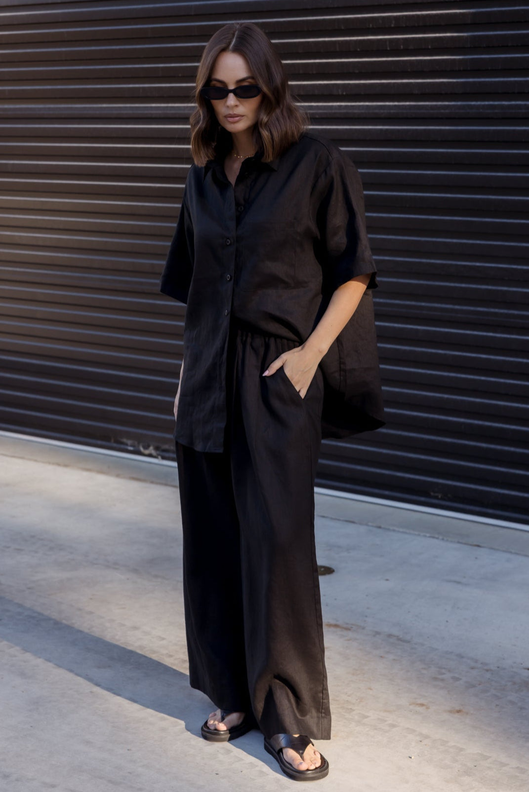 ROGUE Shirt Linen Black