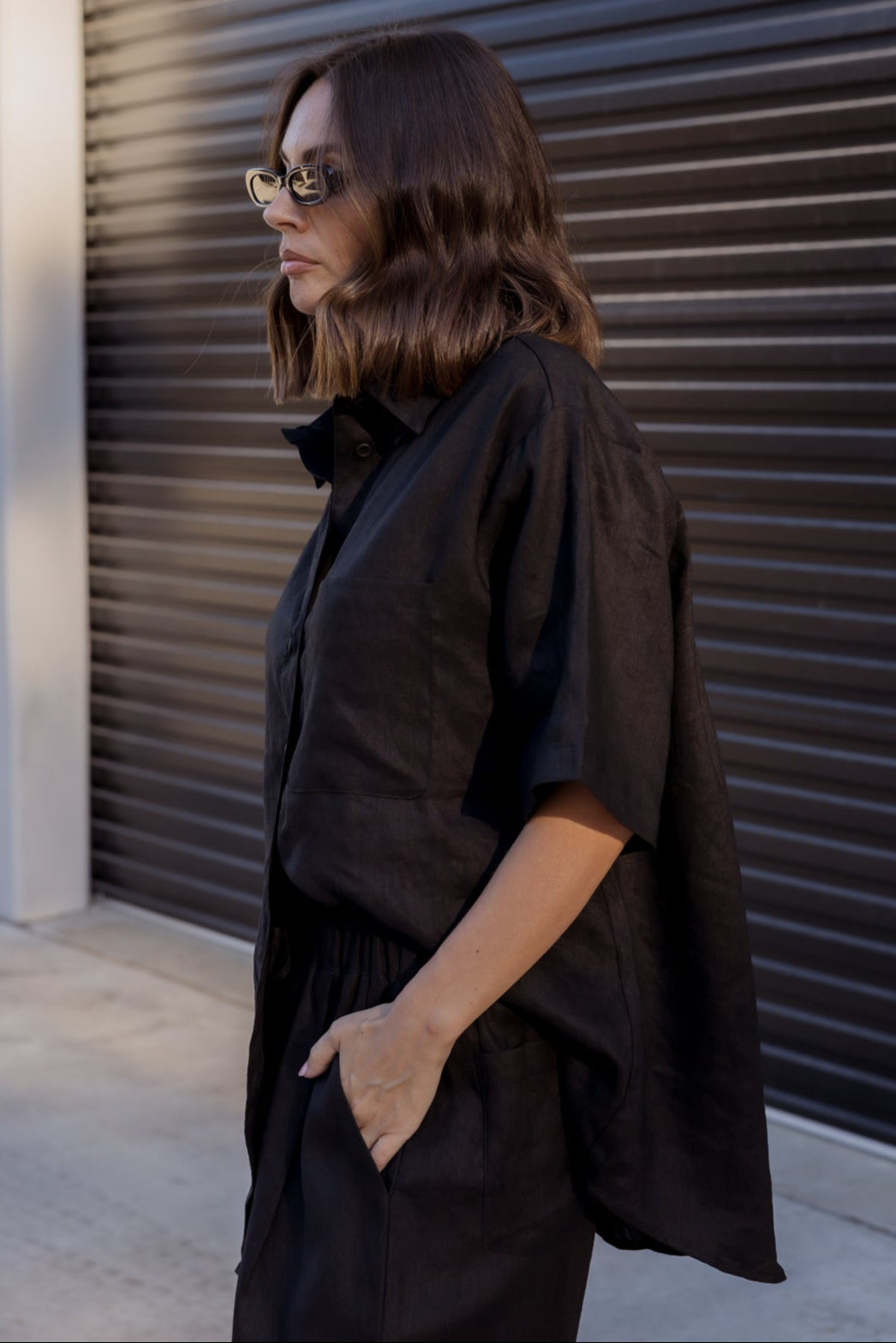 ROGUE Shirt Linen Black