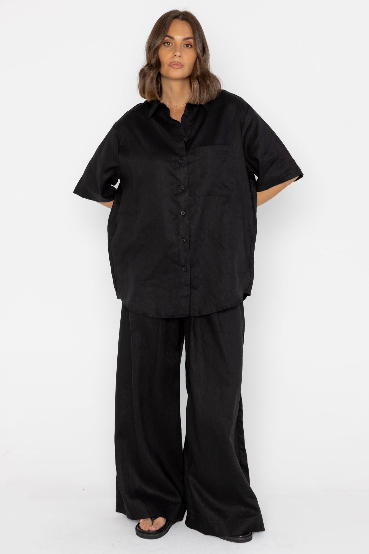 ROGUE Shirt Linen Black