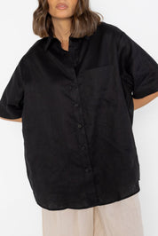 ROGUE Shirt Linen Black