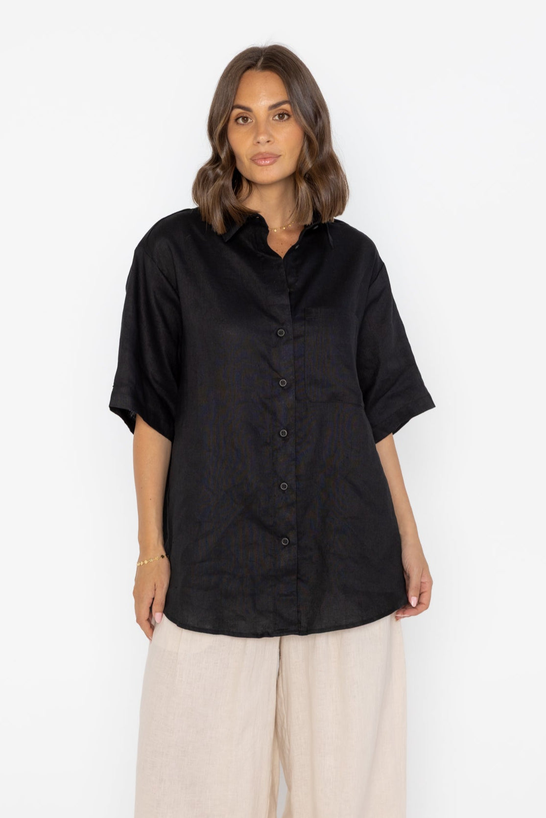 ROGUE Shirt Linen Black