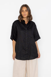 ROGUE Shirt Linen Black