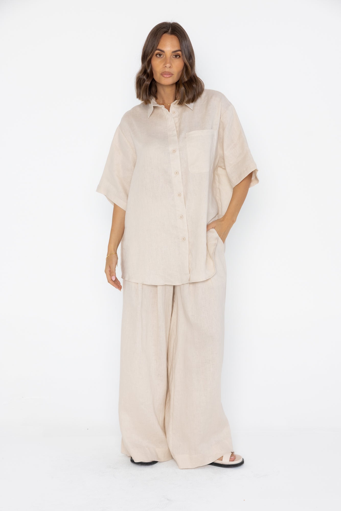ROGUE Shirt Linen Stone