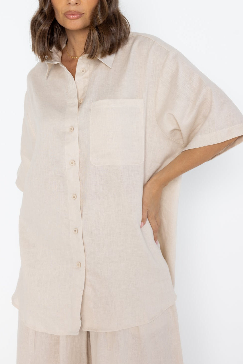 ROGUE Shirt Linen Stone