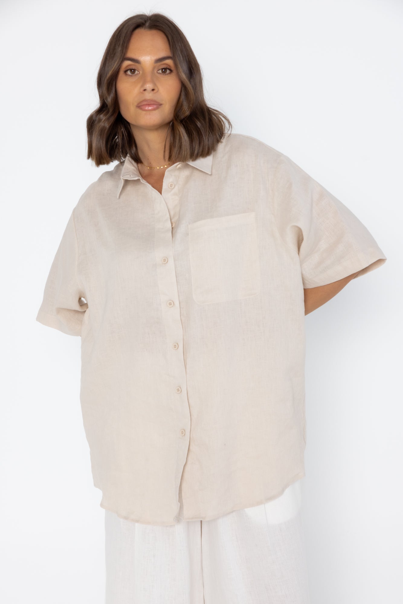 ROGUE Shirt Linen Stone