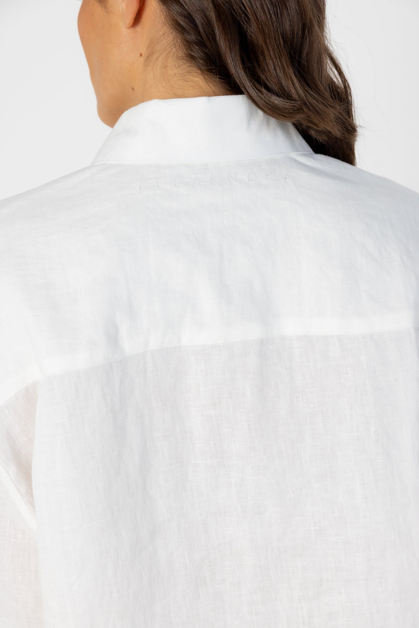 ROGUE Top Linen White