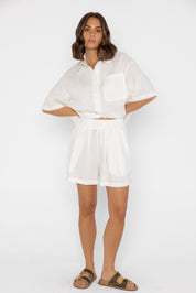 RAZ Shorts White