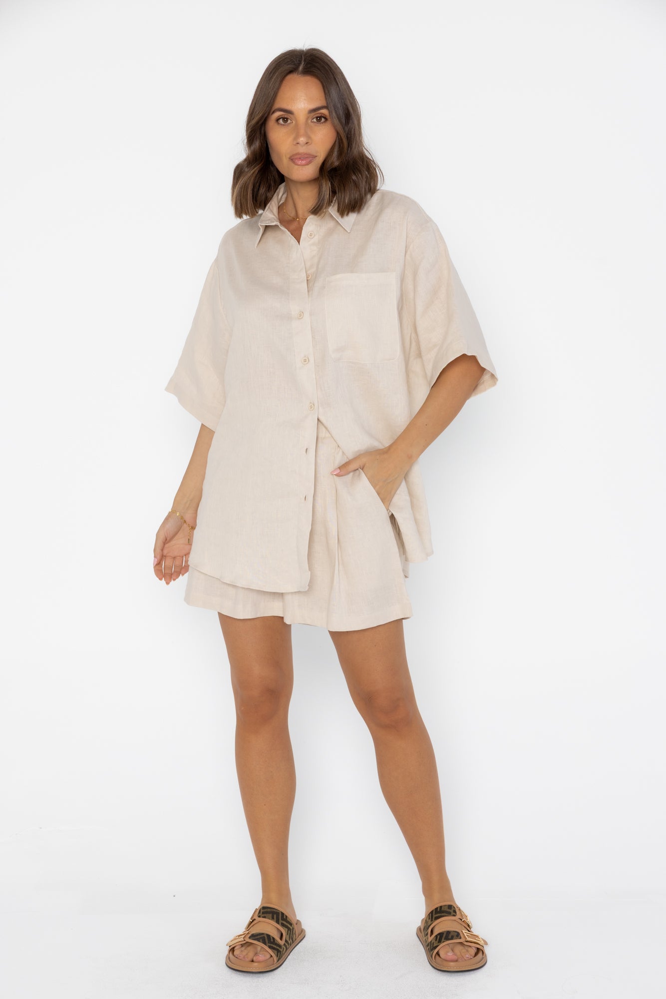 RAZ Shorts Stone