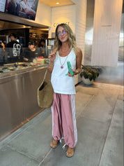 ALADIN Pants Dusty Pink