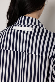 ROGUE Shirt Navy Wide Stripe