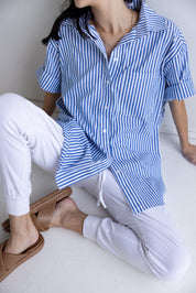 ROGUE Shirt Blue Stripe