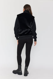 WINSTON Faux Jacket Black