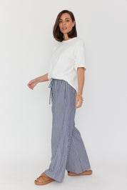 SPLINTA Pants Blue Stripe