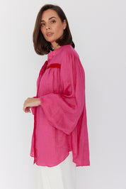 VICTOR Blouse Hot Pink