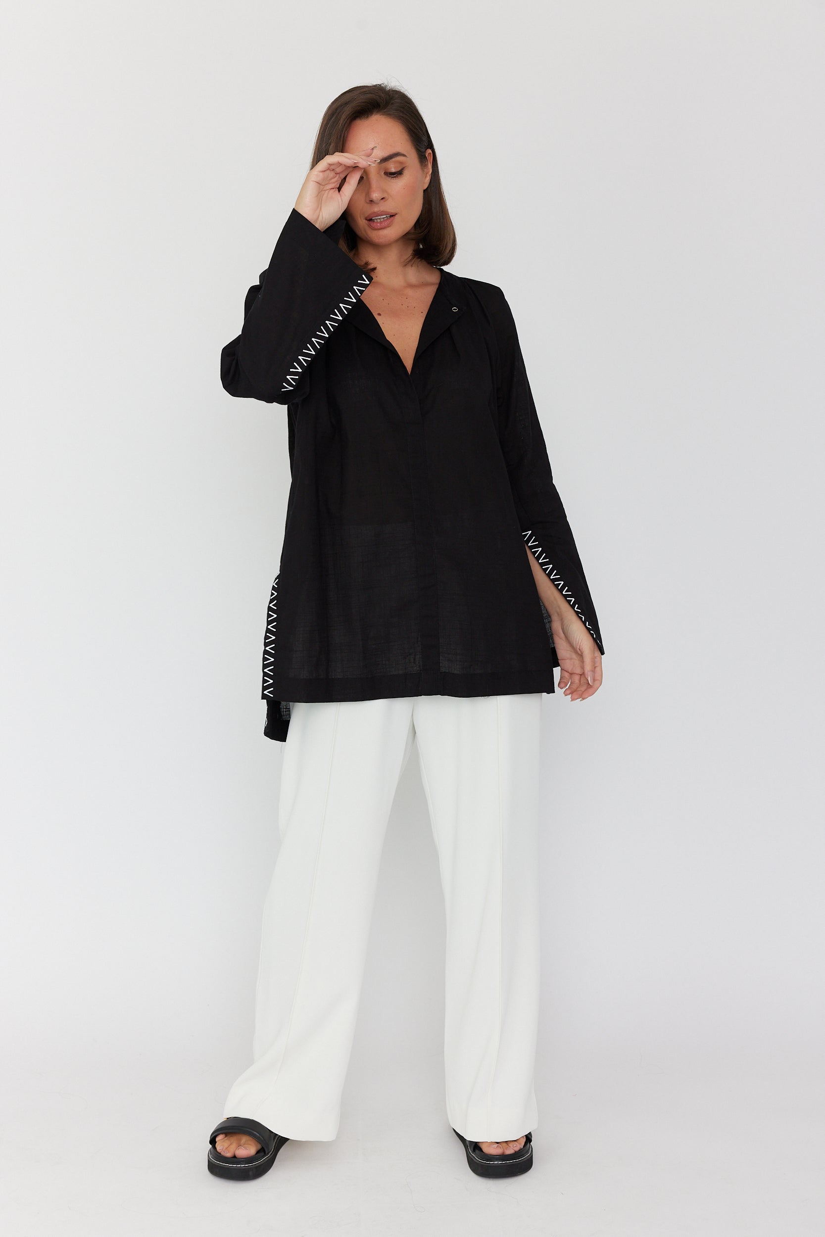 ARGENTO Blouse Black