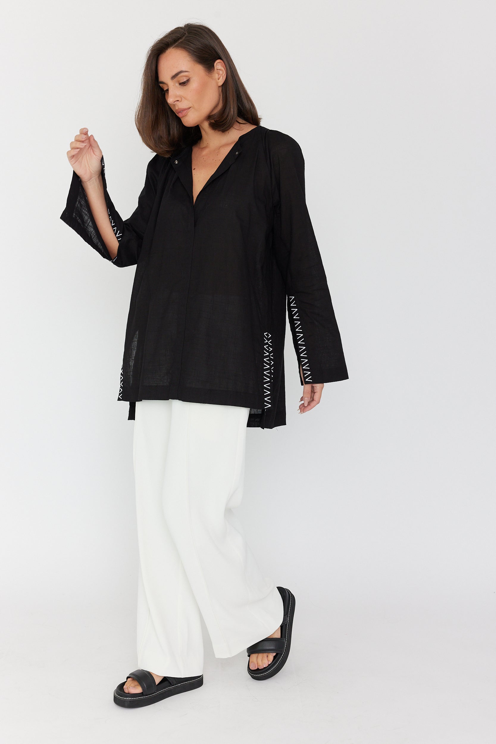 ARGENTO Blouse Black