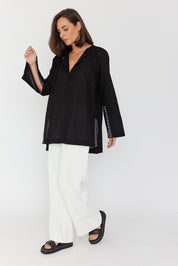 ARGENTO Blouse Black