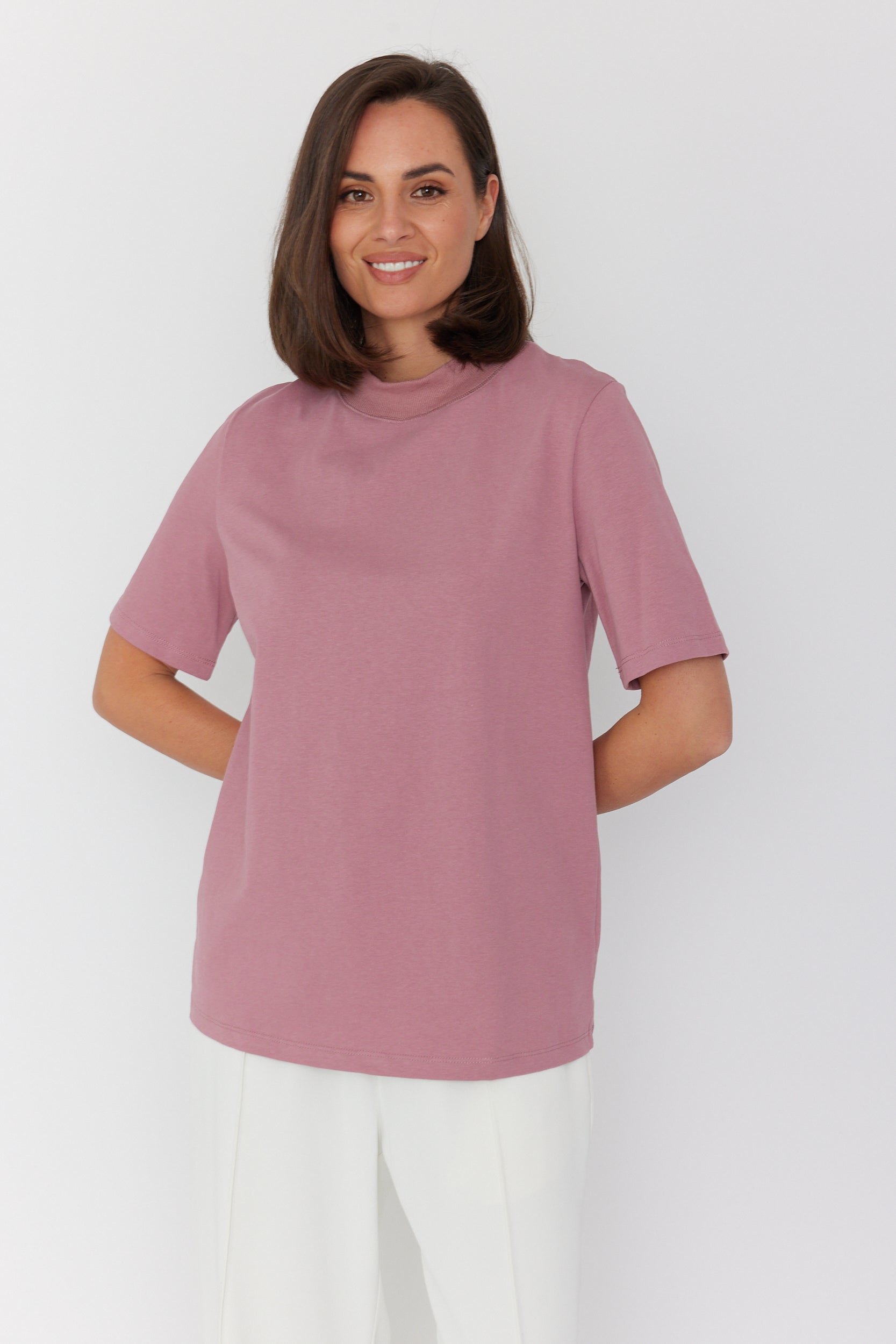 RUBY T-Shirt Smokey Plum