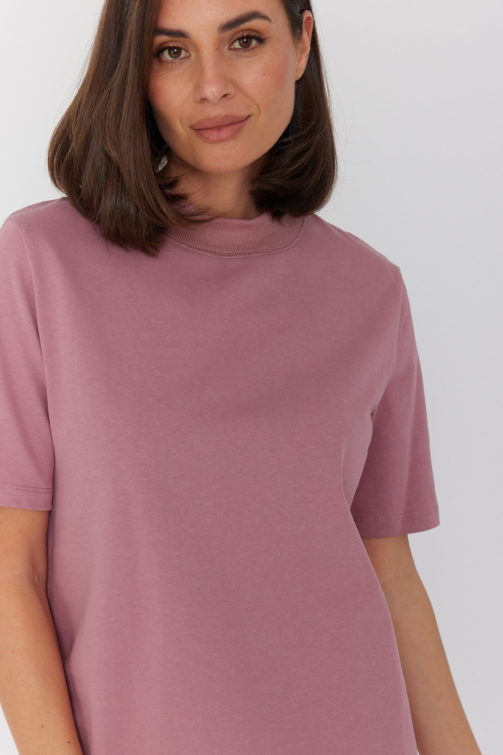 RUBY Crew T-Shirt Smokey Plum