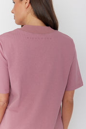 RUBY Crew T-Shirt Smokey Plum