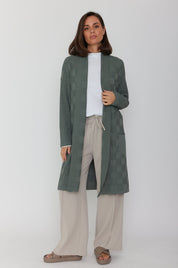 ELIZUS Cardigan Hunter Green