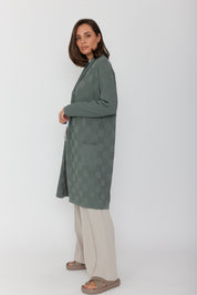 ELIZUS Cardigan Hunter Green