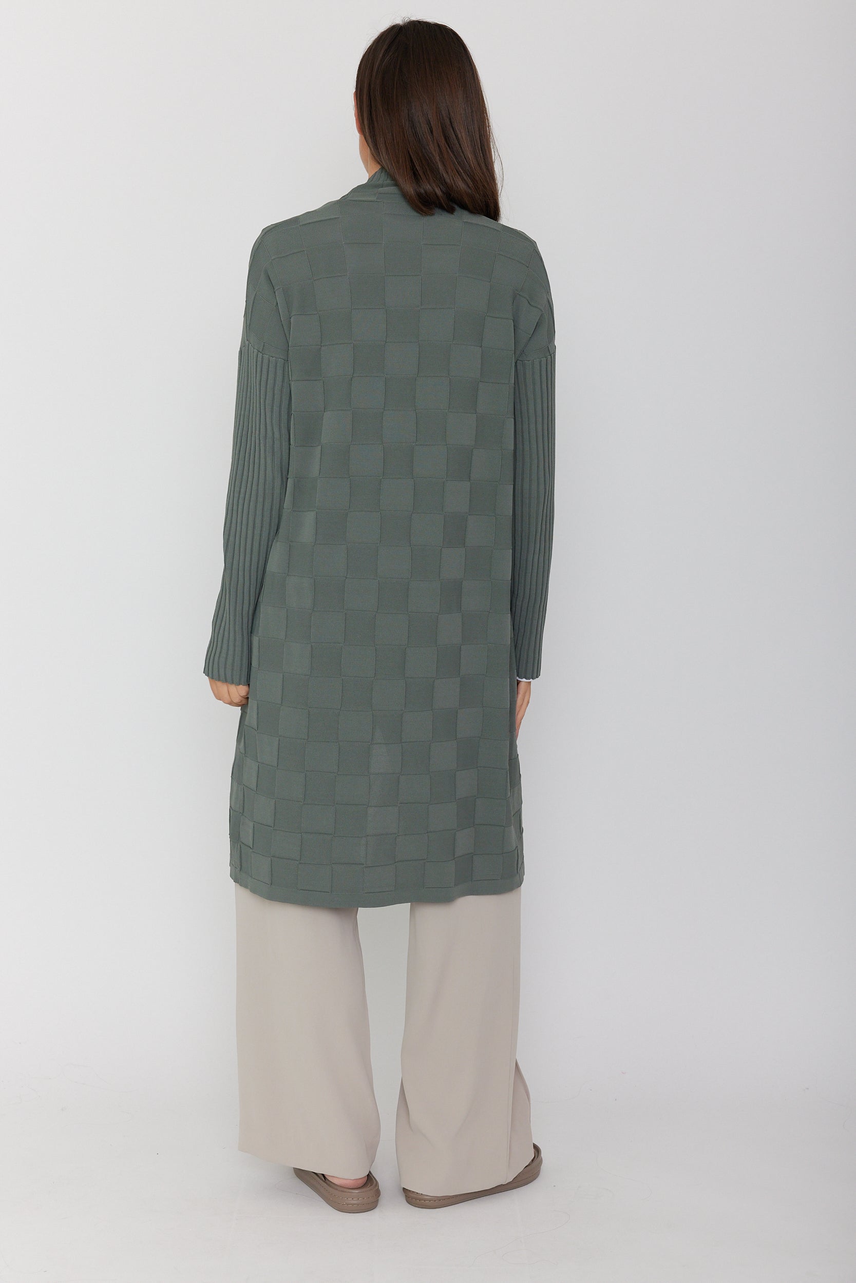 ELIZUS Cardigan Hunter Green