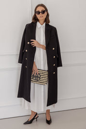 RUSSIAN Coat Black