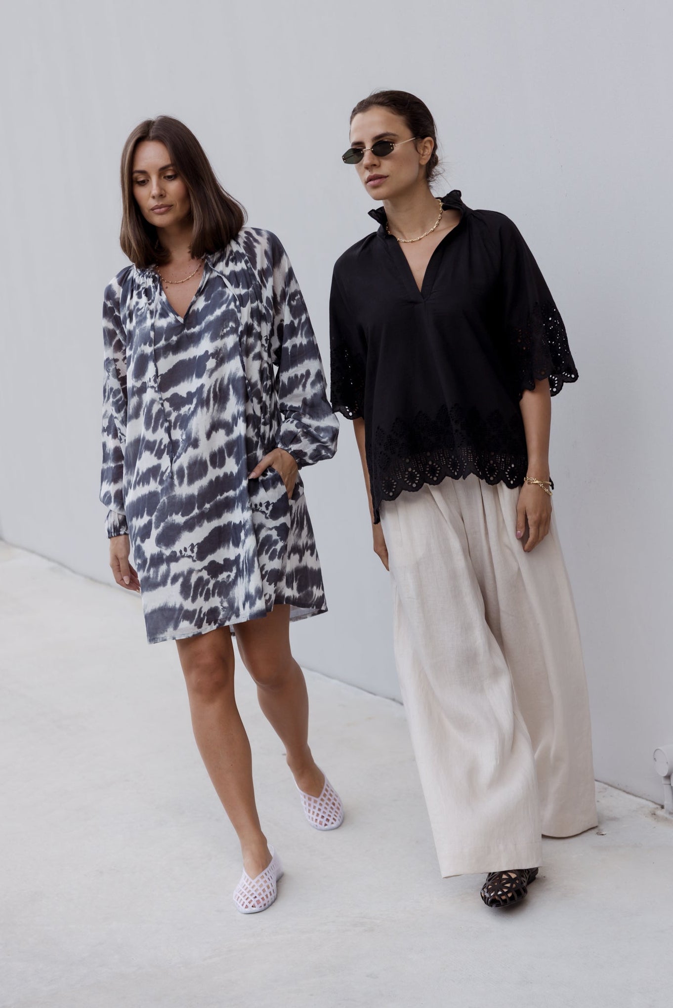 TOBIAS Dress Navy Blur