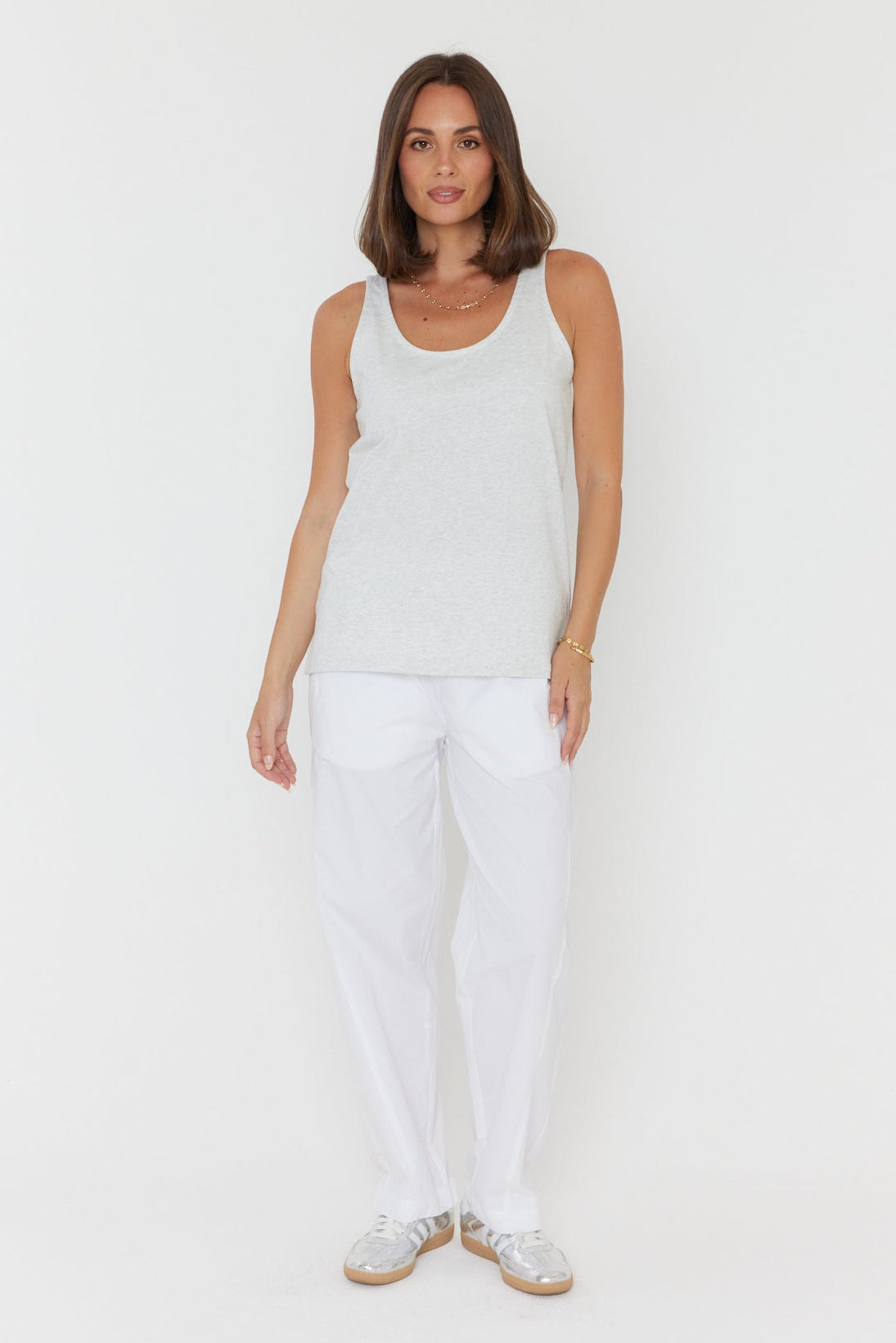 CAMSON Singlet Grey Marle