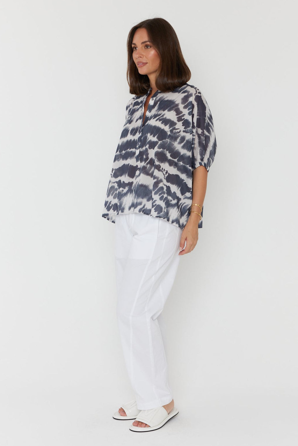 SULTAN Blouse Navy Blur