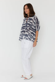 SULTAN Blouse Navy Blur