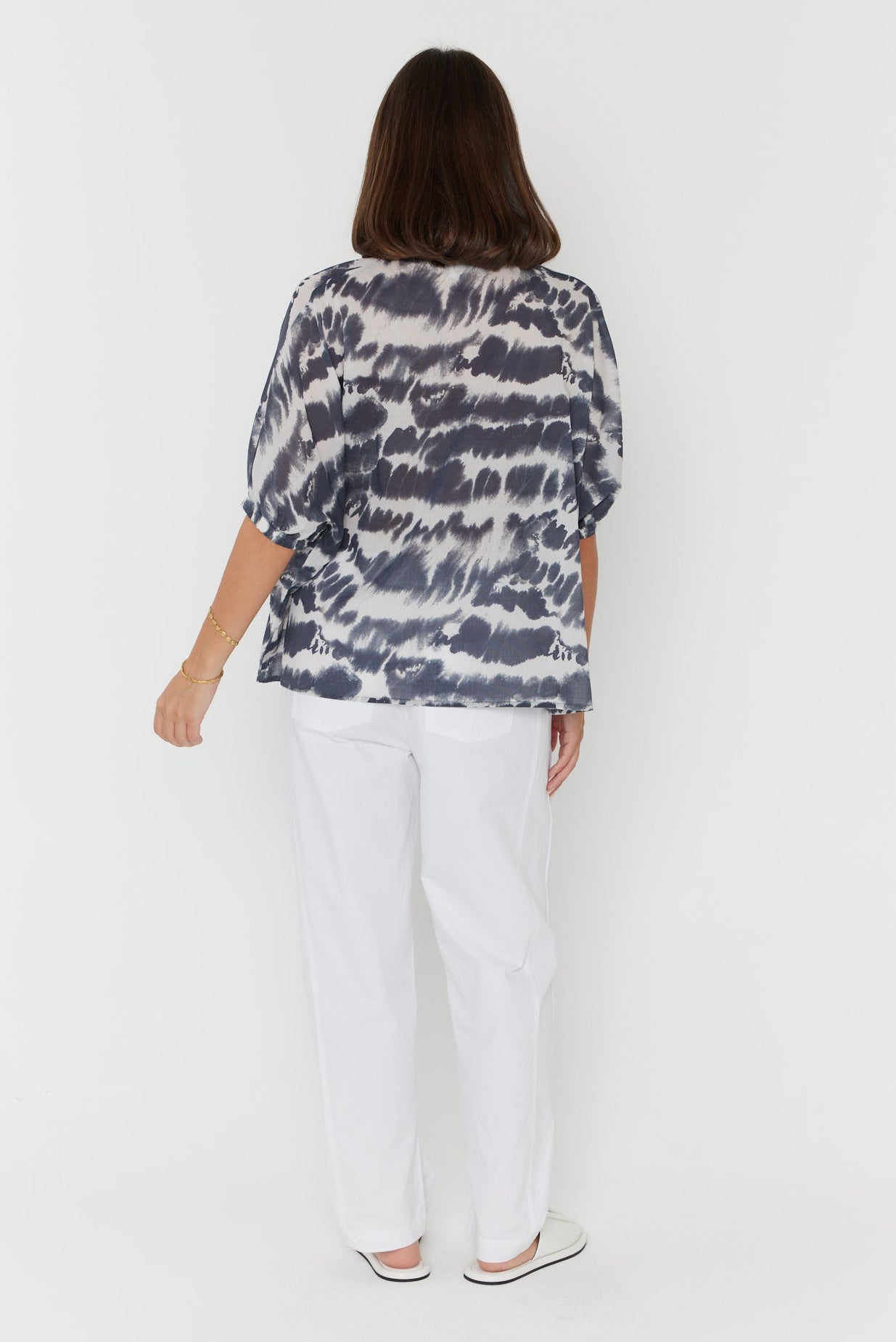 SULTAN Blouse Navy Blur