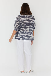 SULTAN Blouse Navy Blur