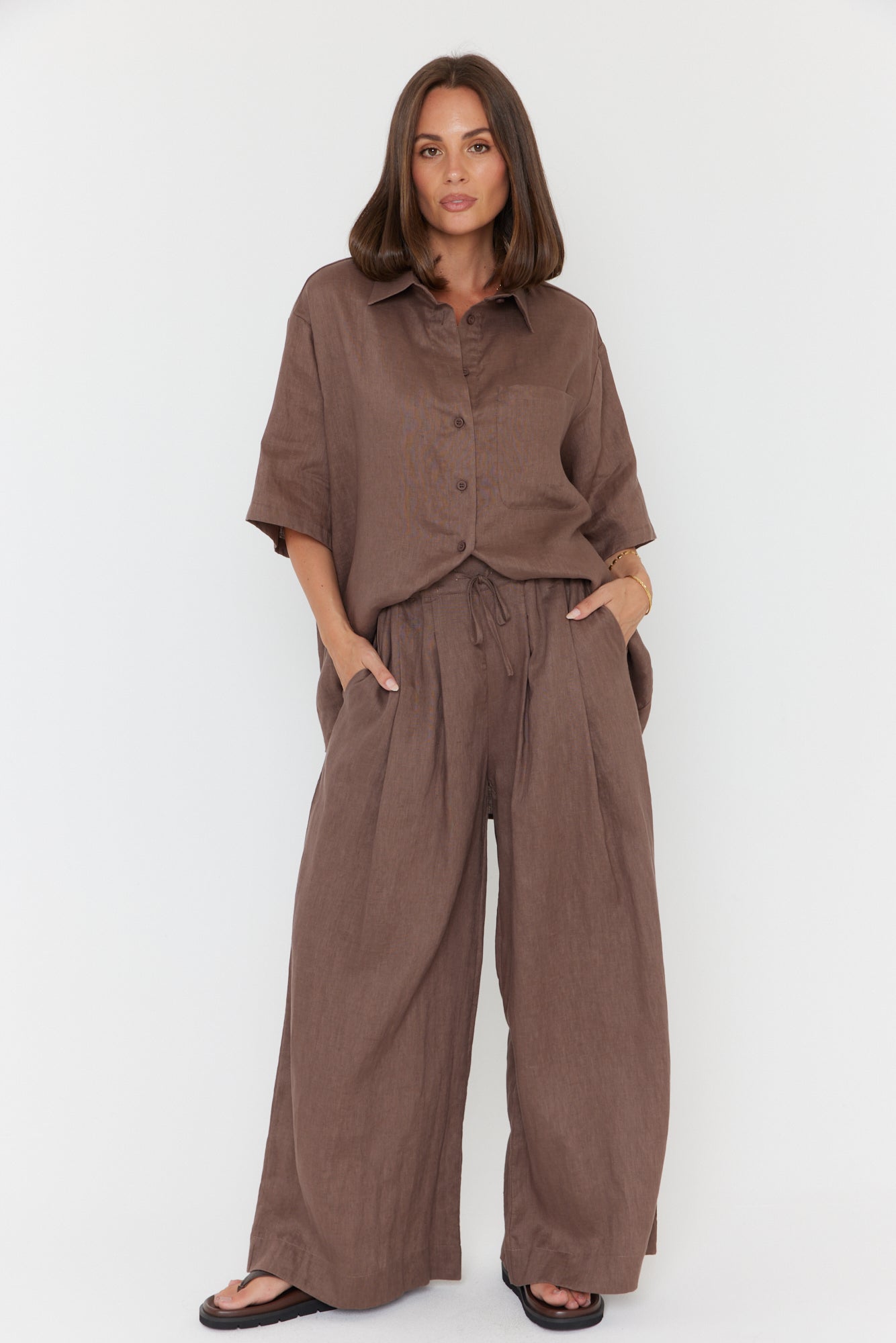 TERI Pants Chocolate
