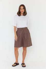 JUNY Shorts Chocolate