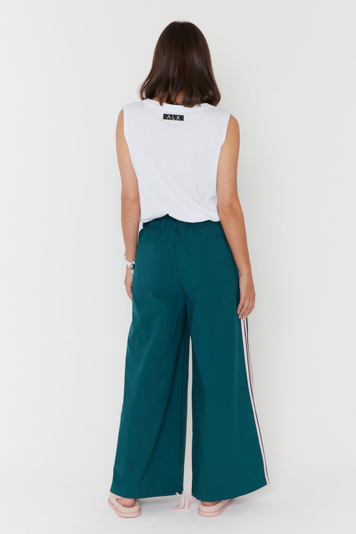 ALADIN Pants Green/Pink
