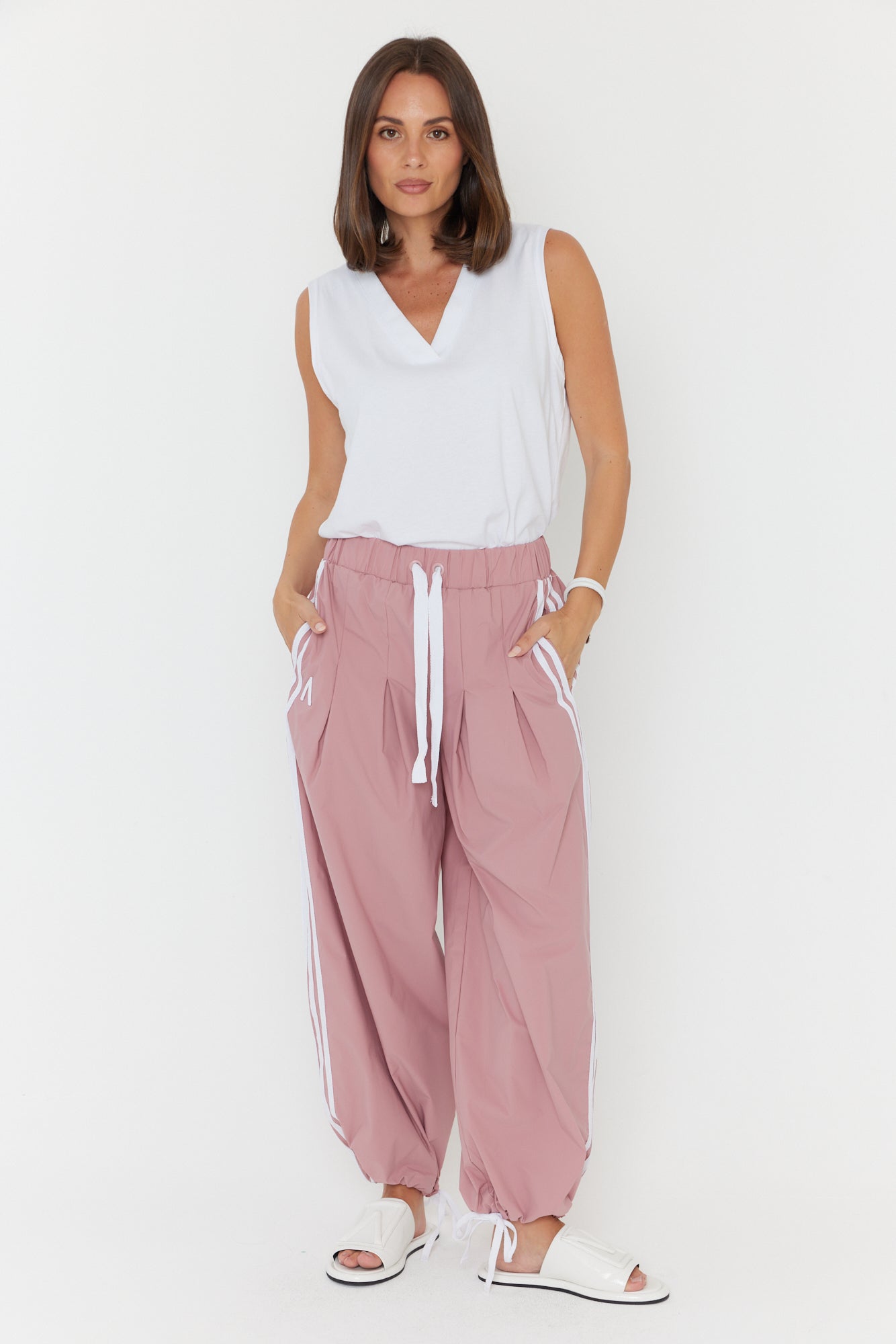 ALADIN Pants Dusty Pink