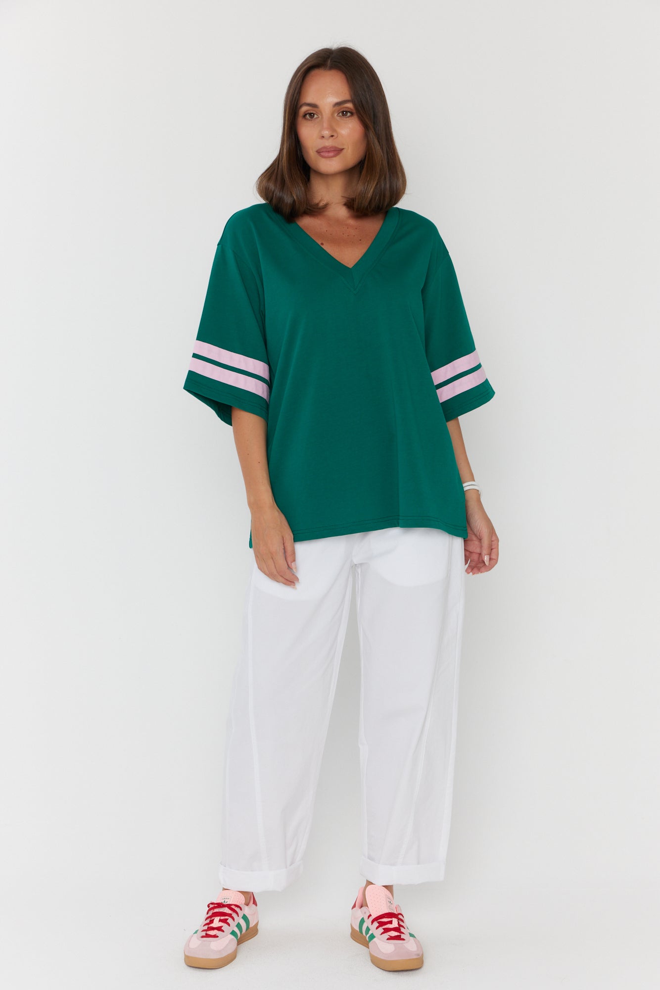 SMOK T-Shirt Teal Green